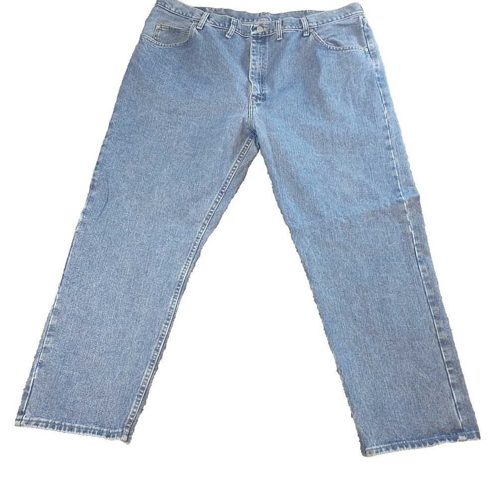 Wrangler Jeans Men's 42x29 Blue Relaxed Fit Premium Quality Denim 97601VR Chore